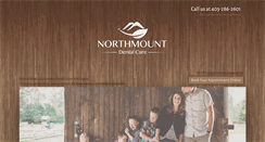 Desktop Screenshot of northmountdental.com